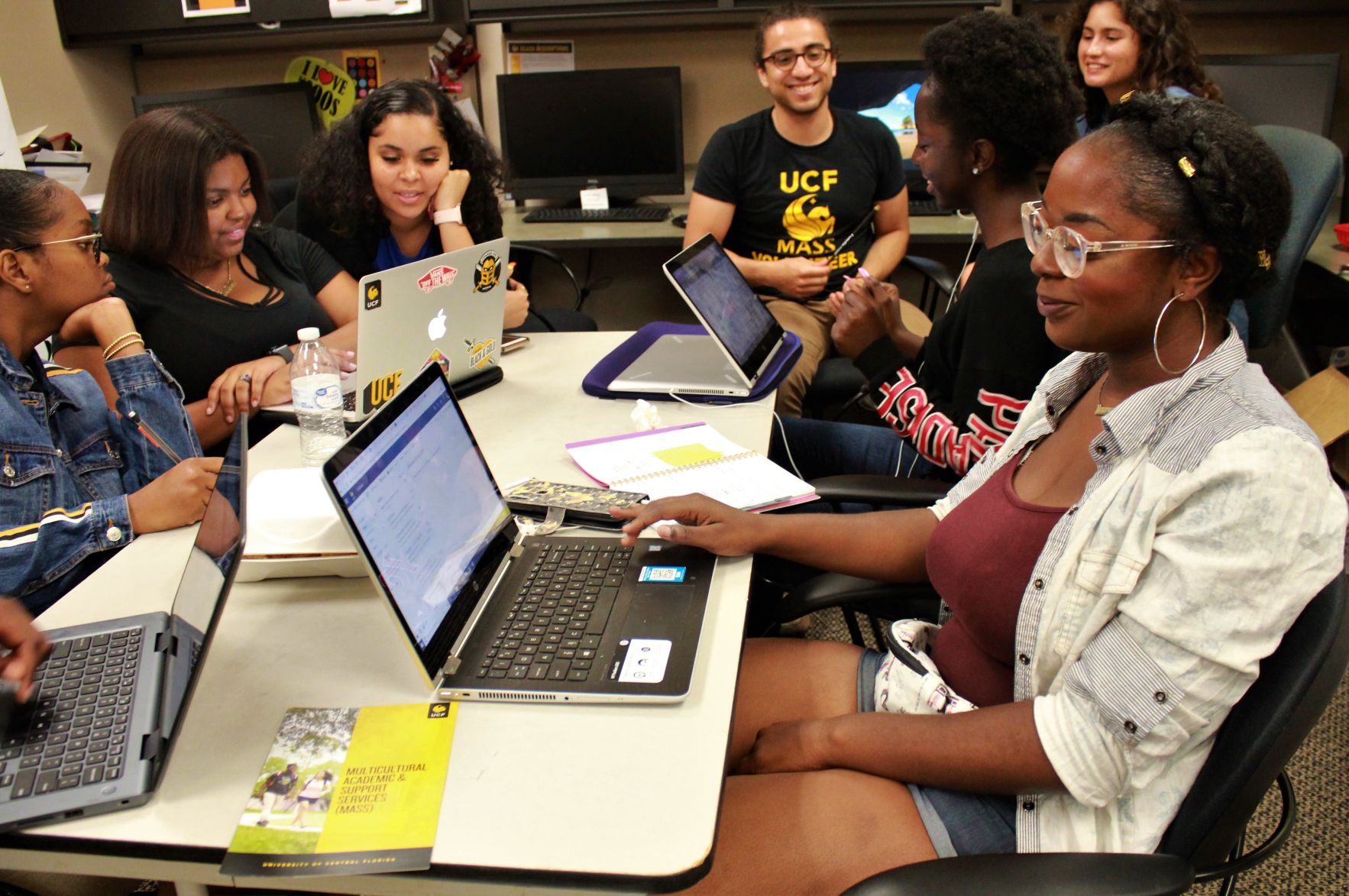 Former foster care youth transition into graduating seniors at UCF MA